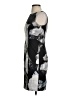 Milly Graphic Floral Multi Color Black Cocktail Dress Size 4 - photo 5