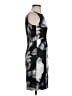 Milly Graphic Floral Multi Color Black Cocktail Dress Size 4 - photo 4