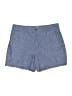Gap 100% Cotton Chevron-herringbone Blue Shorts Size 12 Petite - photo 1