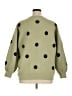 Les Serein Polka Dots Green Pullover Sweater Size 1X - photo 2