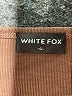 White Fox Brown Cardigan Size S - photo 7