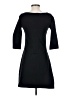 Unbranded Solid Black Casual Dress Size S - photo 2