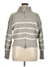 Pink Rose Stripes Gray Jacket Size XL - photo 1