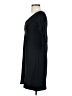 Unbranded Solid Black Casual Dress Size S - photo 5