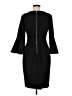 Calvin Klein Solid Black Cocktail Dress Size 8 - photo 2