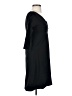 Unbranded Solid Black Casual Dress Size S - photo 4