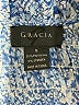Gracia 100% Polyester Blue 3/4 Sleeve Blouse Size S - photo 7