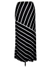 Matty M Stripes Black Casual Skirt Size XL - photo 1