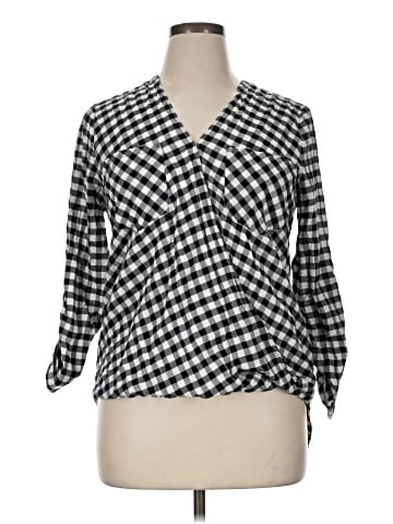MICHAEL Michael Kors 3/4 Sleeve Blouse (view 1)