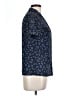Next 100% Polyester Stars Blue Short Sleeve Blouse Size 10 - photo 4