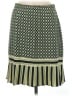 Max Studio Print Green Casual Skirt Size M - photo 1