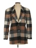 Compagnie Internationale Express Plaid Brown Wool Coat Size S - photo 1