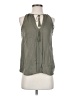 Joie 100% Silk Green Sleeveless Silk Top Size XS - photo 1
