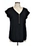 Express Black Short Sleeve Top Size L - photo 1