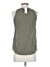 Joie 100% Silk Green Sleeveless Silk Top Size XS - photo 2