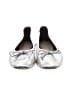 Schutz Metallic Silver Flats Size 8 - photo 2