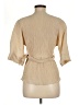 Zara Tan 3/4 Sleeve Blouse Size M - photo 2