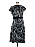 Apt. 9 Graphic Gray Casual Dress Size M - photo 2