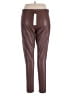 Aqua 100% Polyurethane Brown Casual Pants Size XL - photo 2