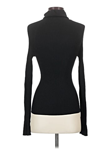 Skull Cashmere Turtleneck Sweater (view 2)