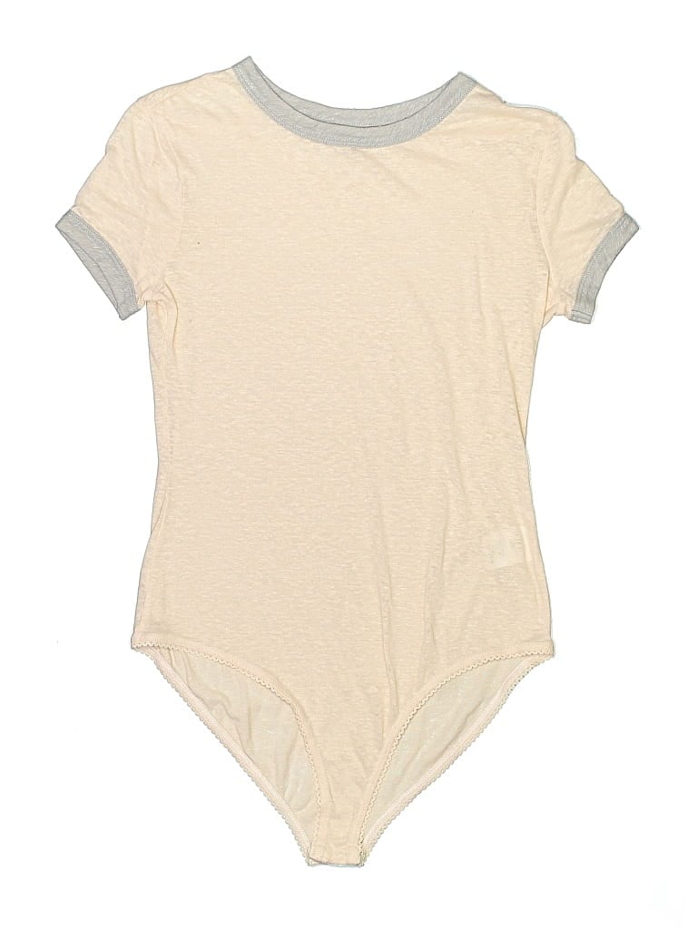 Pre-owned The Range Bodysuit In Ivory