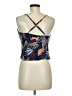 Valija 100% Rayon Blue Sleeveless Top Size M - photo 2