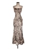 ASOS Design Metallic Silver Cocktail Dress Size 0 - photo 1