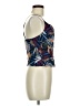 Valija 100% Rayon Blue Sleeveless Top Size M - photo 4