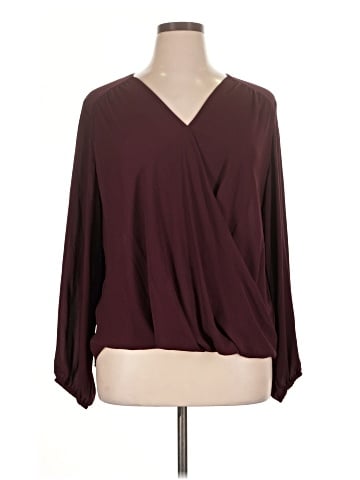 INC International Concepts Long Sleeve Blouse (view 1)