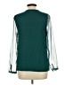 Boden 100% Polyester Teal Long Sleeve Blouse Size 10 - photo 2