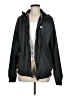Nike 100% Polyester Solid Black Windbreaker Size M - photo 1
