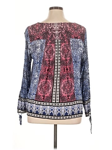 Lucky Brand 3/4 Sleeve Blouse (view 2)