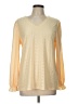 Kikula Yellow Long Sleeve Blouse Size L - photo 1