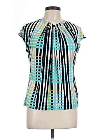 Worthington Short Sleeve Blouse (view 1)