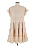 Shein 100% Polyester Solid Tan Casual Dress Size 8 - photo 2