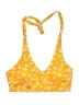 Unbranded Floral Yellow Swimsuit Top Size M (estimated) - photo 1