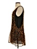 Assorted Brands Animal Print Brown Cocktail Dress Size S - photo 5