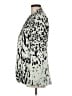 Diane von Furstenberg Print Ivory Silk Blazer Size 8 - photo 5