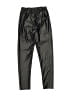 Btween 100% Polyester Metallic Black Casual Pants Size 7 - photo 2