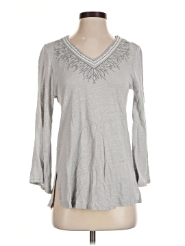 Chico's 3/4 Sleeve T-Shirt (view 1)