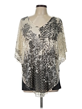 Brittany Black 3/4 Sleeve Blouse