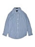 Liz Claiborne Stripes Blue Long Sleeve Button-Down Shirt Size 10 - photo 1