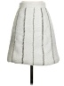 Unbranded Tweed Silver Casual Skirt Size L (estimated) - photo 1