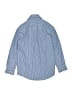 Liz Claiborne Stripes Blue Long Sleeve Button-Down Shirt Size 10 - photo 2