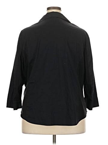 Anne Klein 3/4 Sleeve Button-Down Shirt (view 2)