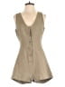 Mable 100% Rayon Tan Romper Size S - photo 1