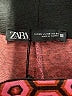 Zara Hearts Burgundy Casual Pants Size XS - photo 7