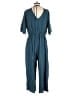 City Chic 100% Viscose Solid Teal Jumpsuit Size 14 Plus (XS) - photo 2