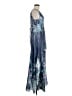 Komarov 100% Polyester Blue Cocktail Dress Size M (estimated) - photo 4