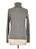 PURE 100% Cotton Gray Long Sleeve Turtleneck Size 12 - photo 1